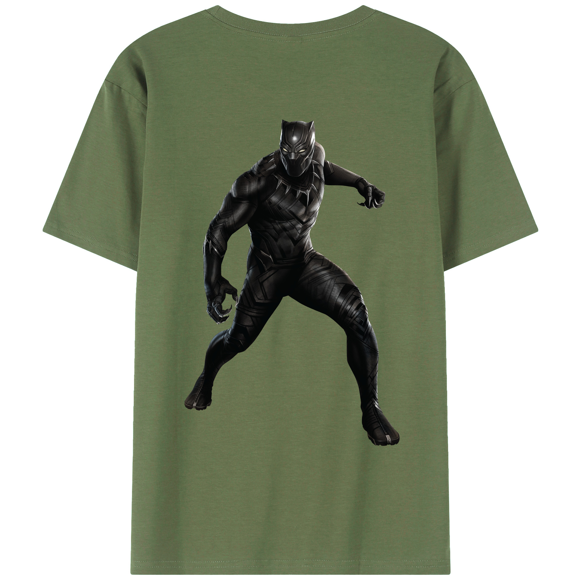 （画像用） アベンジャーズ The Avengers 綿100％ メンズ半袖Tシャツ（バックプリント） 通気性